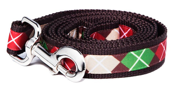 Oxford Dog Leash - Oxford Argyle