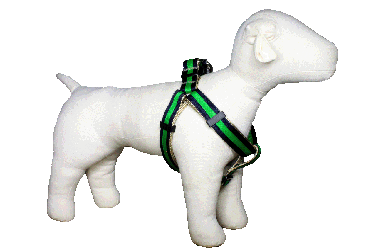 Prep School Dog Harness - Nate