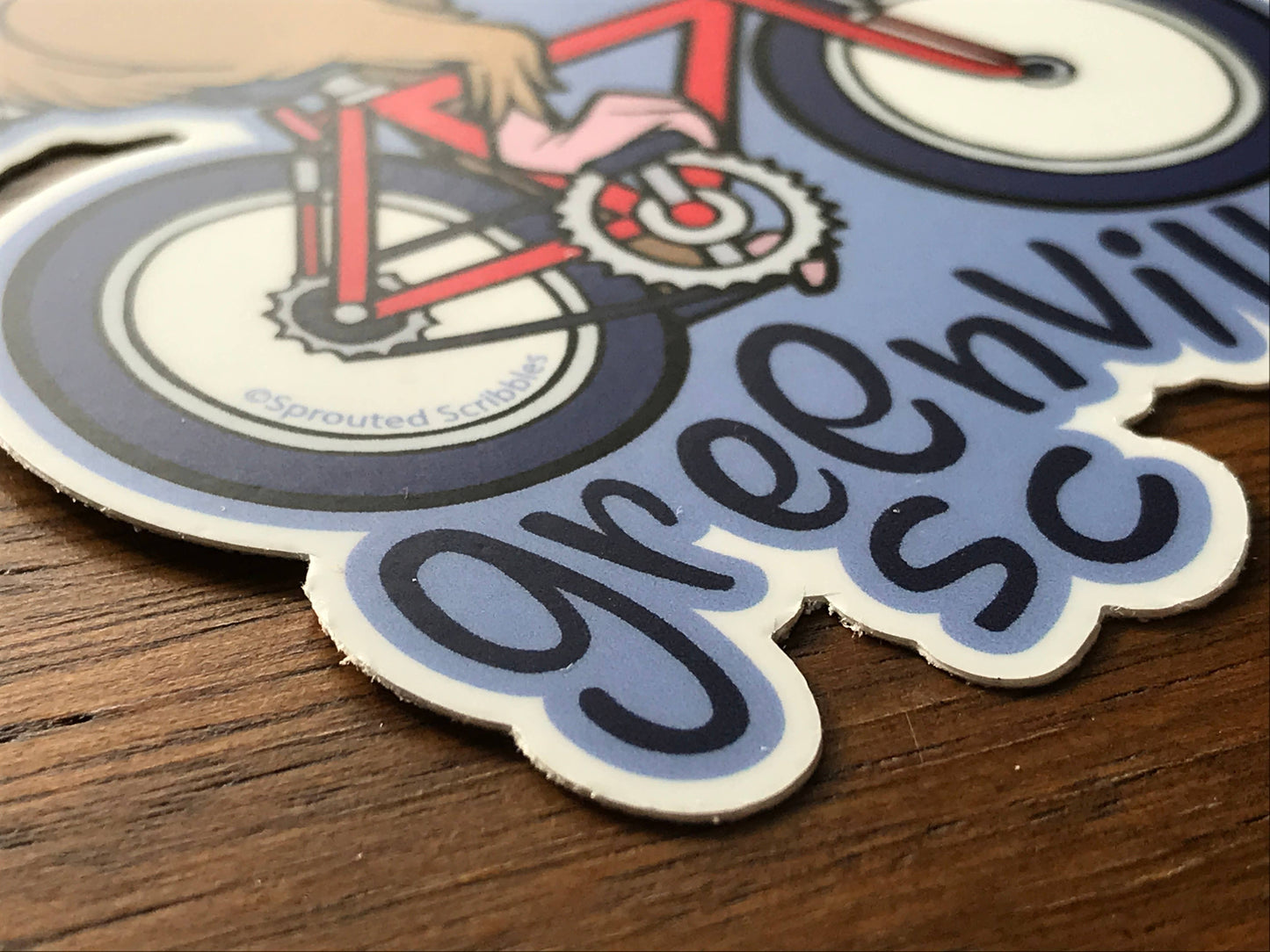 Greenville Sticker - Swamp Rabbit Trail South Carolina SC