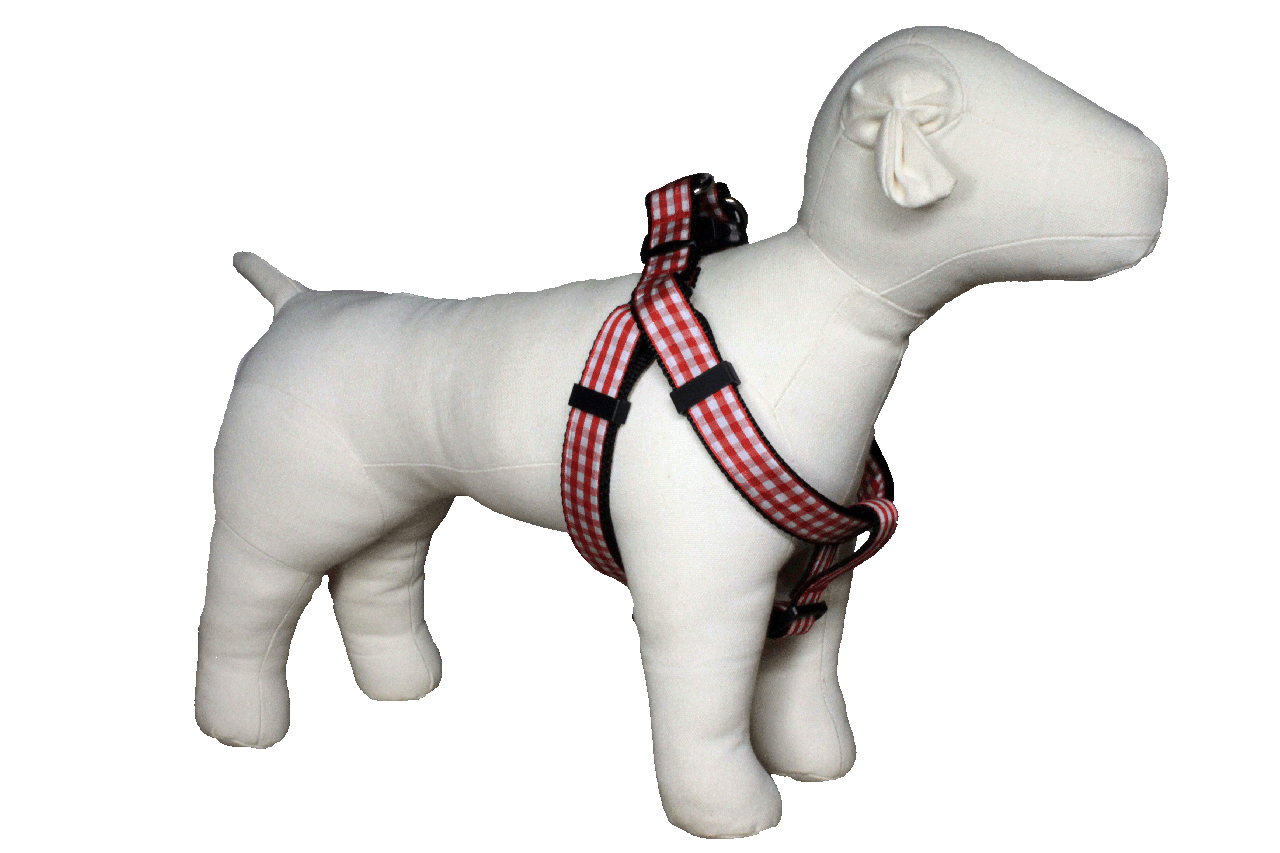 Paw Paws Picnic Basket Harness-Red
