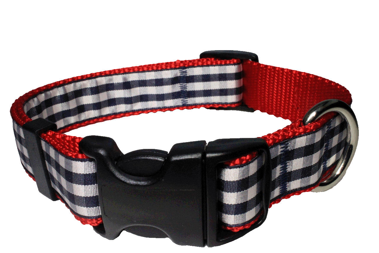 Picnic Basket Collar - Navy