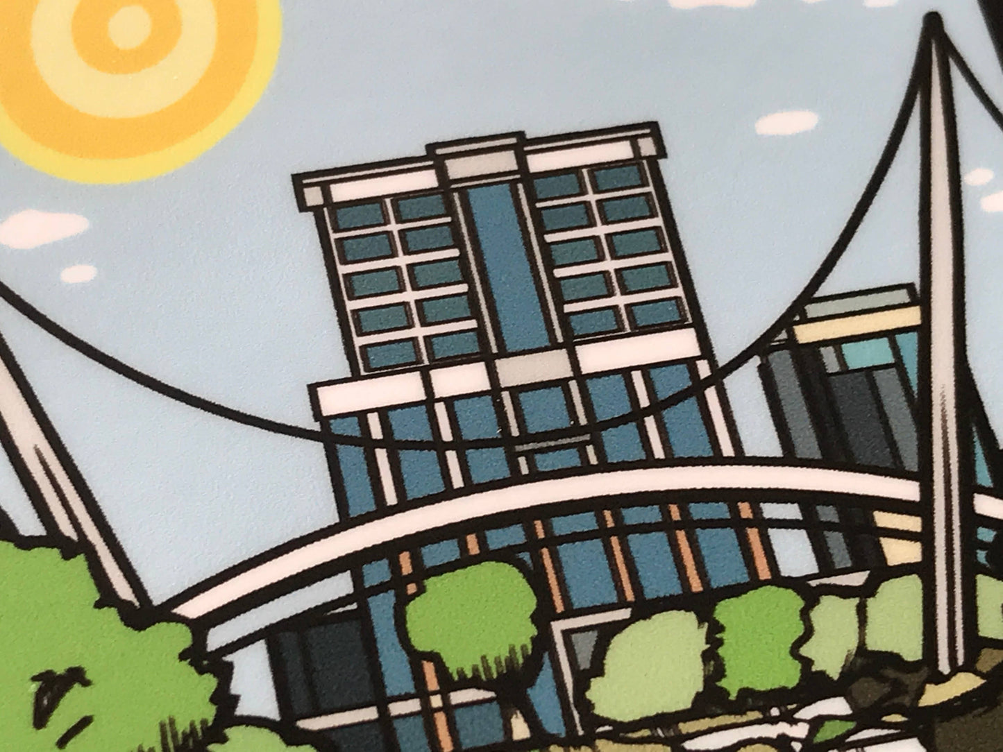 Greenville Sticker - Falls Park South Carolina SC Travel