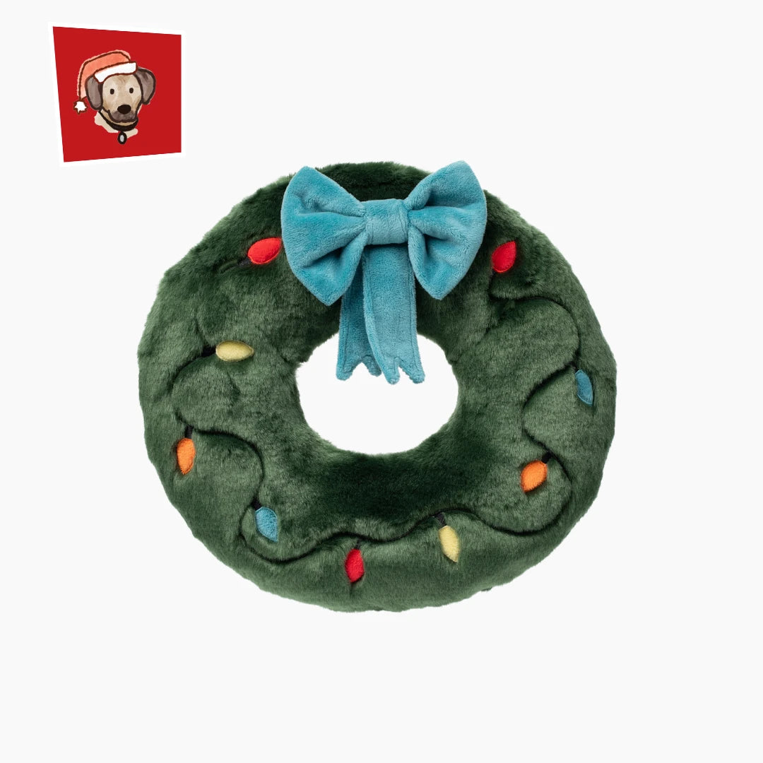 Fluff & Tuff Retro Wreath