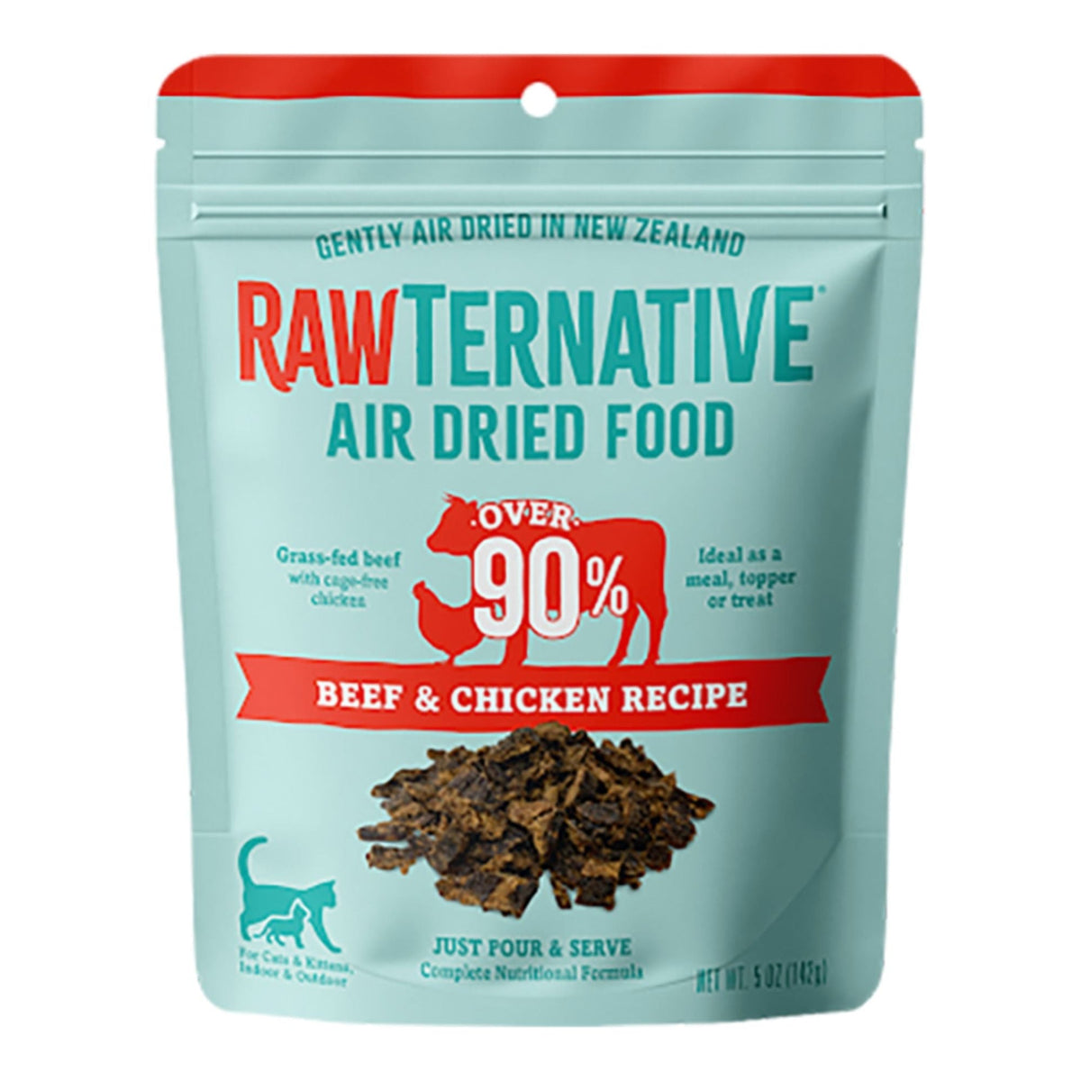 Grandma Mae's RawTernative Air Dried Cat Food Beef & Chicken Recipe
