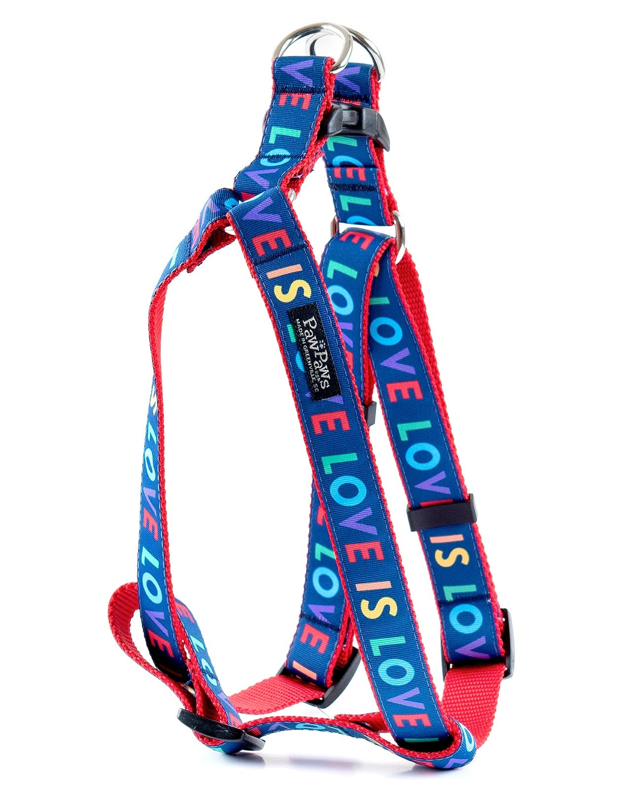 Pride Blue Dog Harness - Love is Love