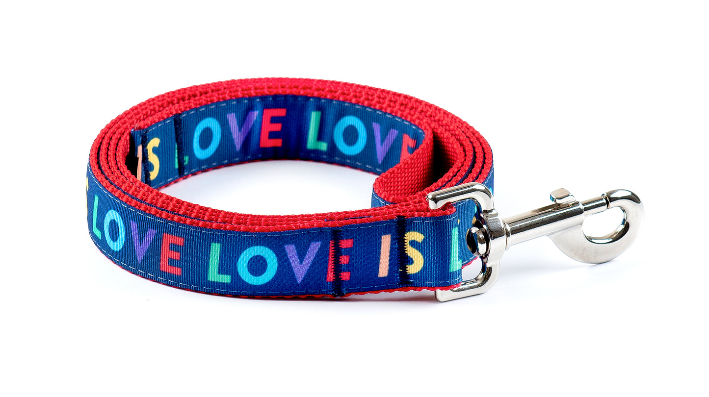 Pride Blue Dog Leash - Love is Love
