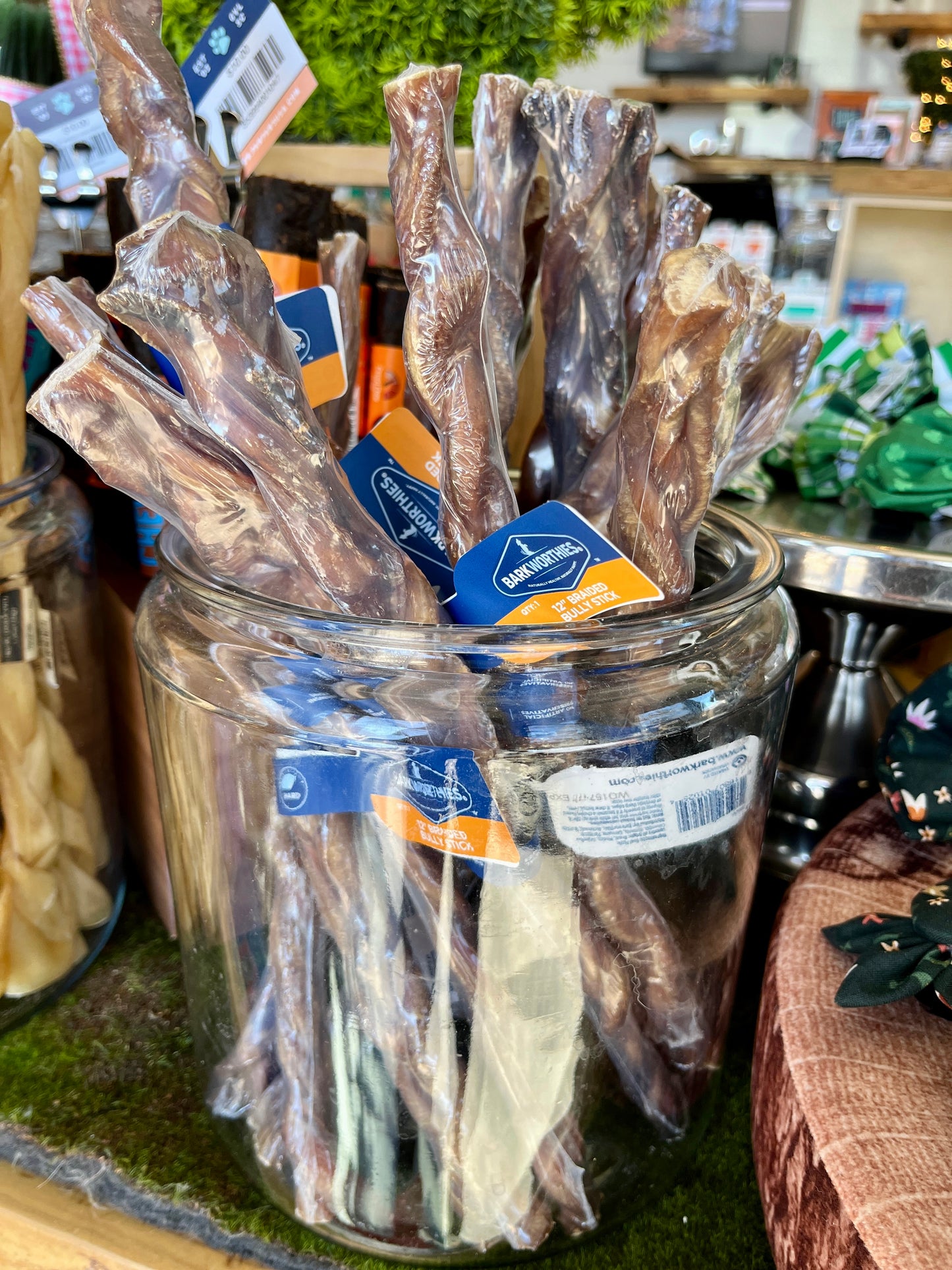 Barkworthy Bully Stick Braided 12"