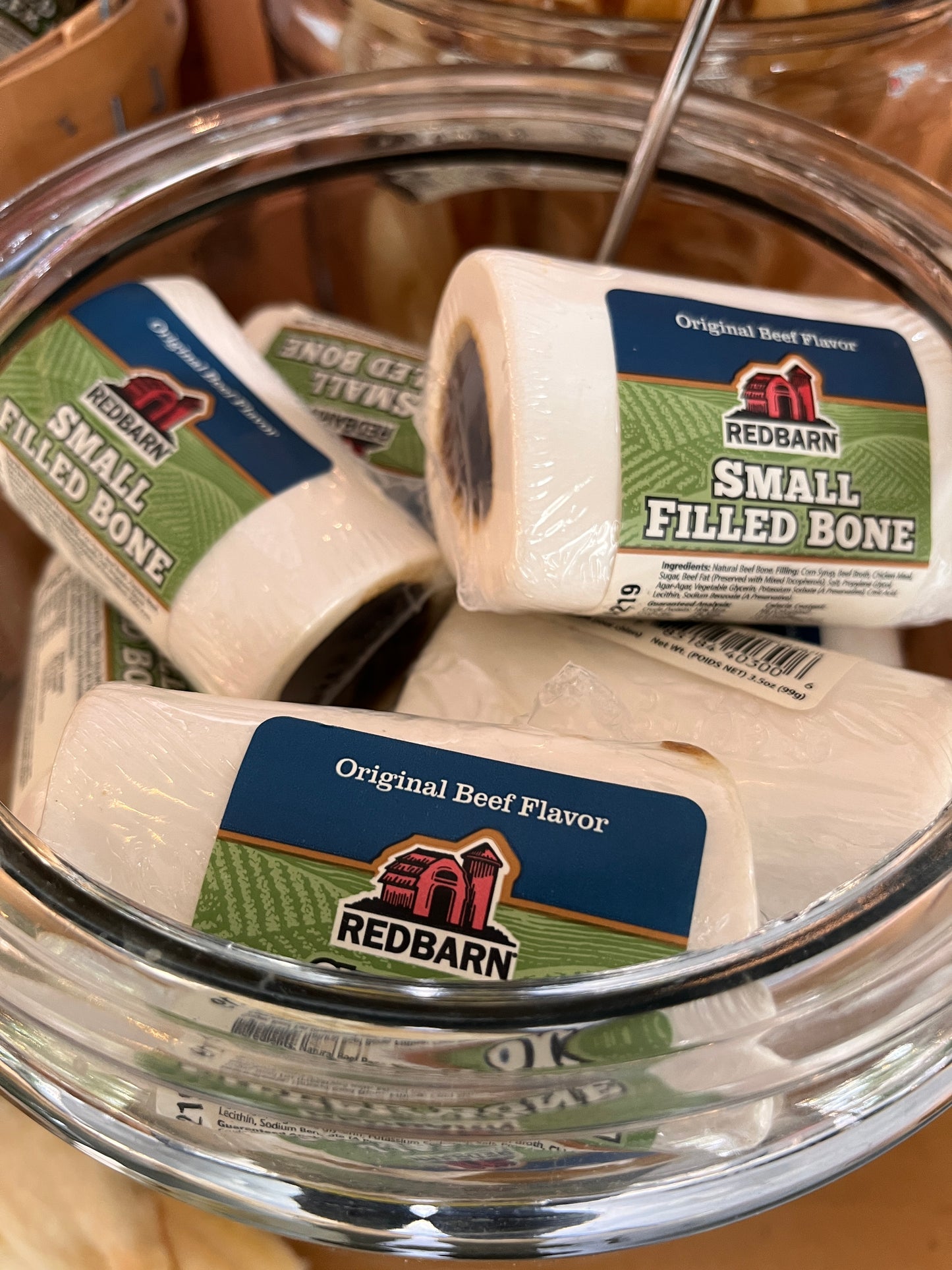 Redbarn Filled Bone Beef Small