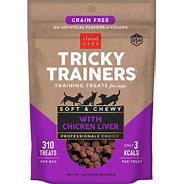 TRICKY TRAINER TREAT CHEWY GRAIN FREE LIVER 12 OZ