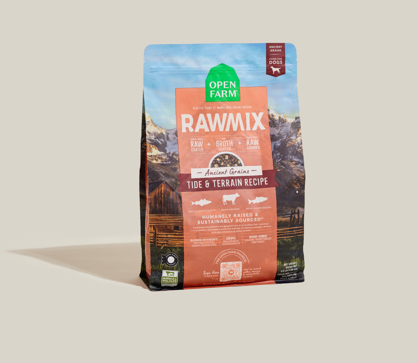 Open Farm RawMix Tide & Terrain 3.5lb