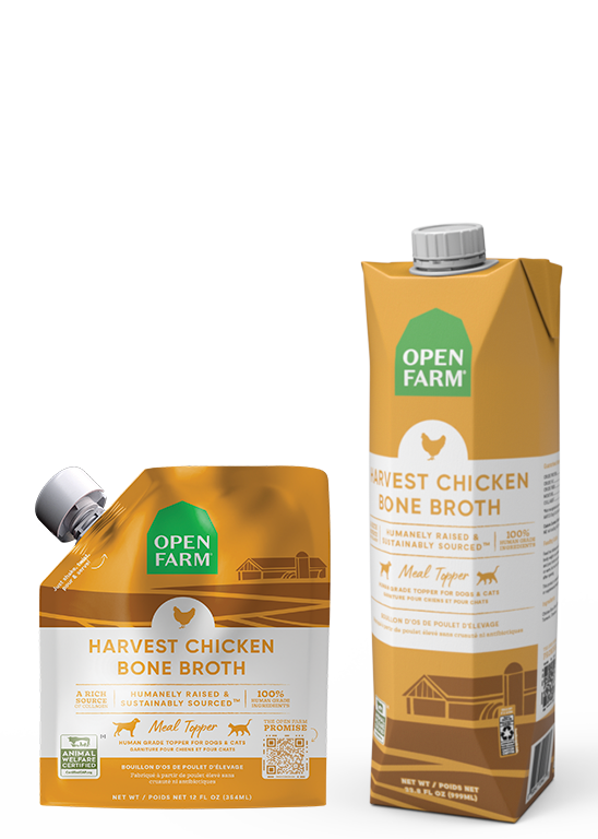Open Farm Harvest Chicken Bone Broth 33.8 oz