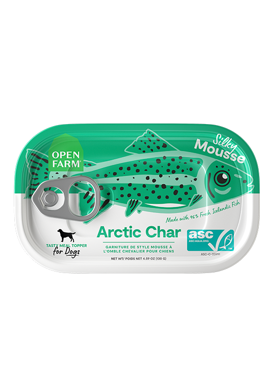 Open Farm Arctic Char Pate Topper for Cats Dogs Paw Paws USA Retail Online