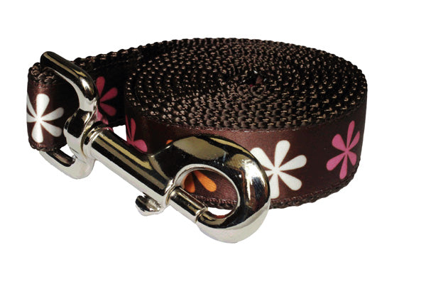 Sorbet Dog Leash-Flower Power