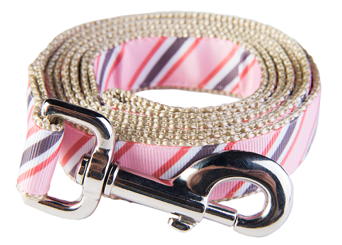 Yorkshire Dog Leash - Dad's Pink Tie