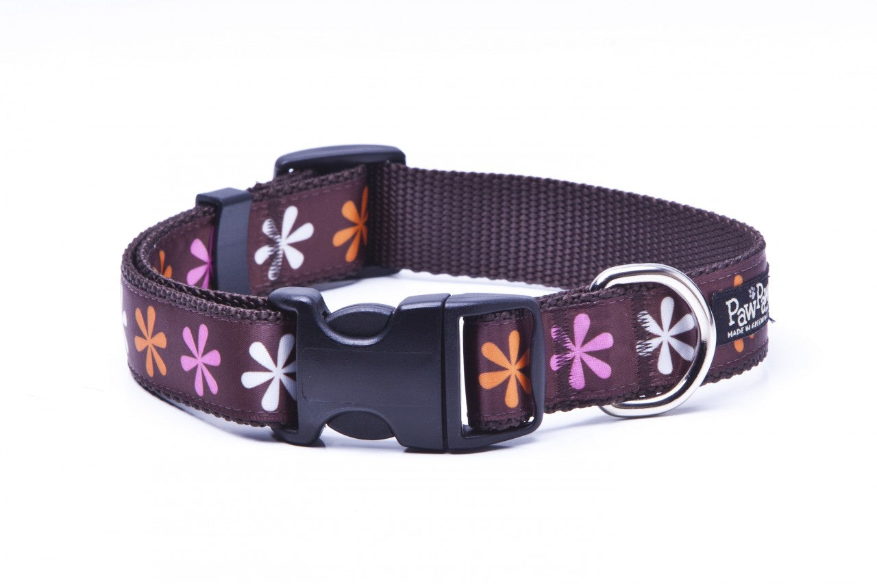 Sorbet Dog Collar - Flower Power