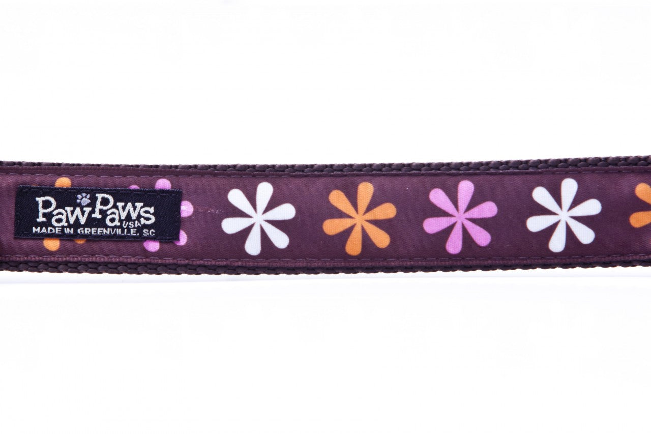 Sorbet Dog Leash - Flower Power