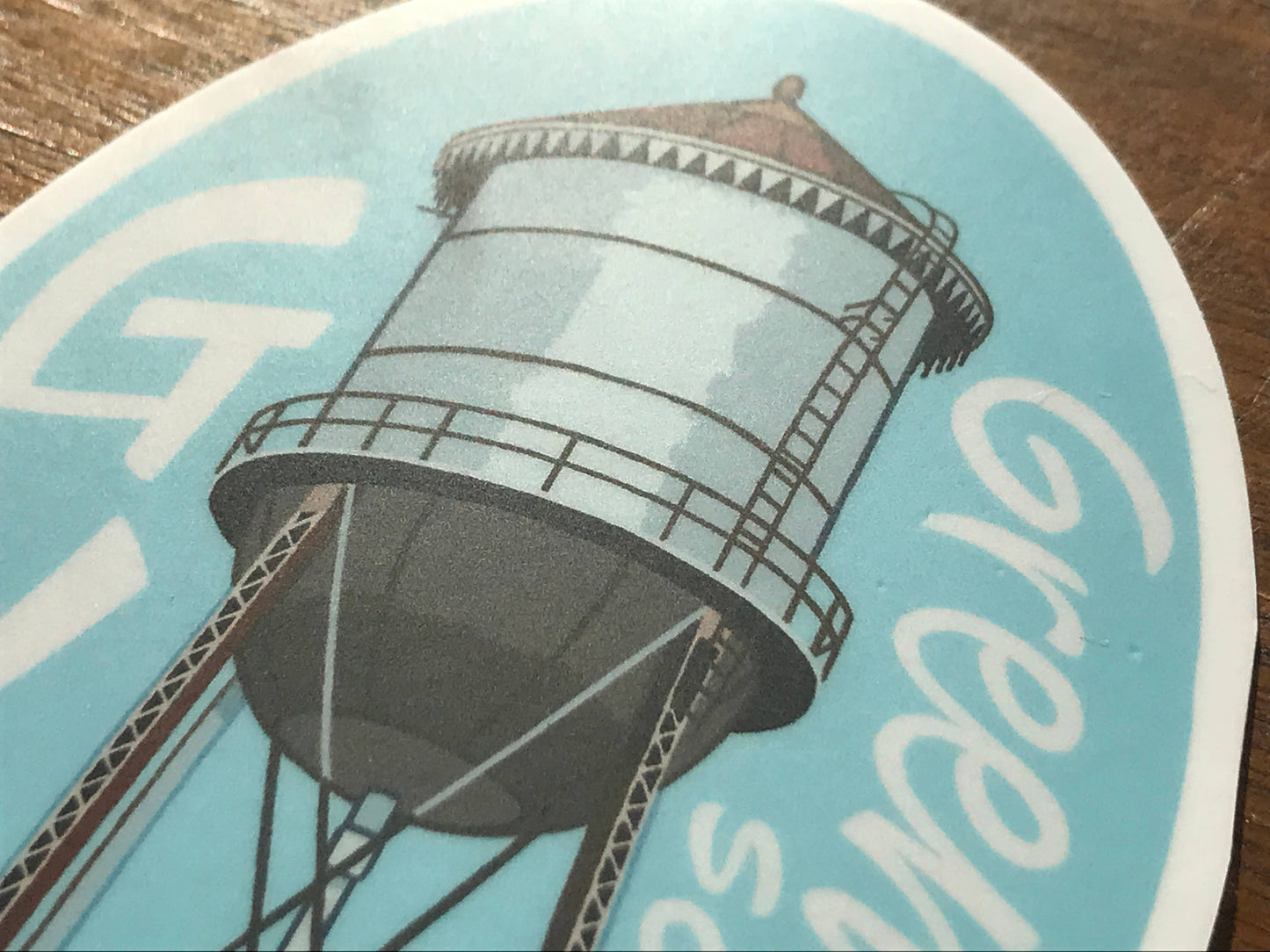 Greenville Sticker - SC Water Tower South Carolina GVL