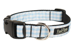 Picnic Basket Collar - Light Blue