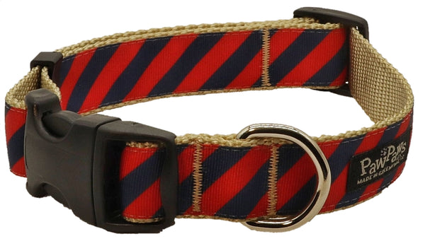 Prepster Rip Tie - Gin & Tonic Red Collar