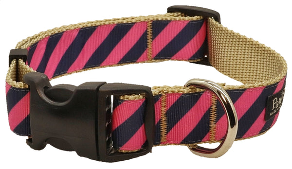 Prepster Rip Tie - Pink Polo Collar