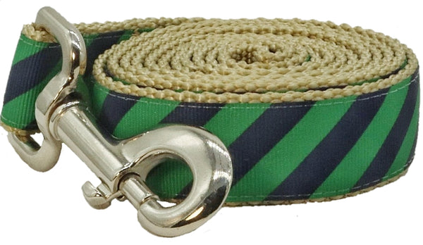 Prepster Rip Tie - Ivy League Green Leash