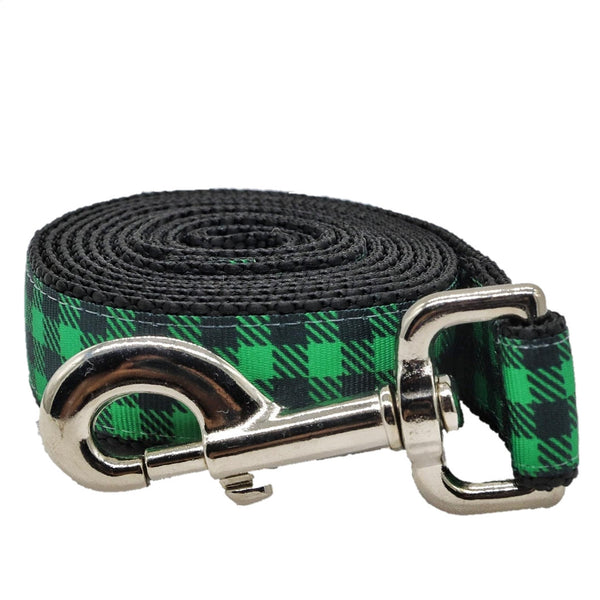 Fireside Dog Leash - Cozy Green