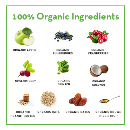 Apple Pops Organic Dog Treats | Apple and Cranberry