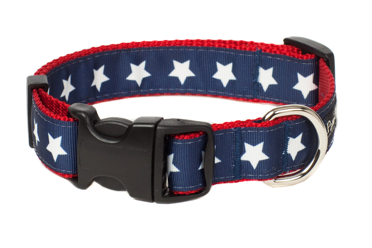 Americana Park Dog Collar-Stars