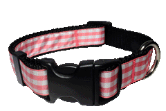 Picnic Basket Collar-Pink