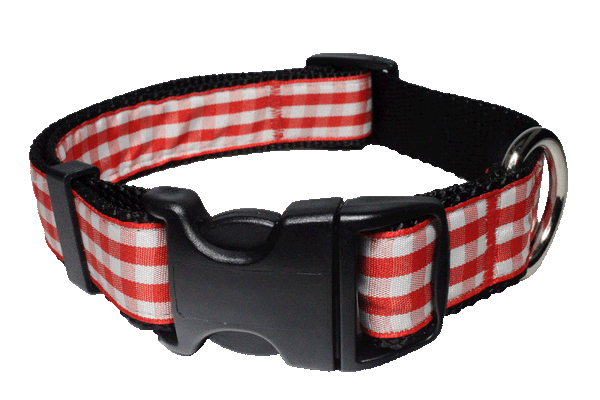 Picnic Basket Collar-Red