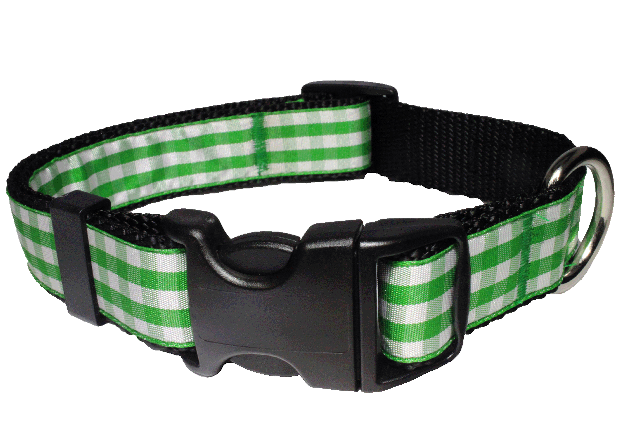 Picnic Basket Collar-Green
