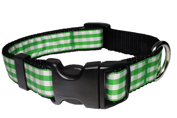 Picnic Basket Collar-Green