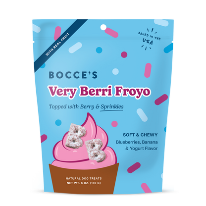 Very Berri Froyo with Berry and Sprinkles, Soft & Chewy, 6oz