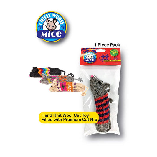 Wooly Mice Organic Catnip Cat Toy