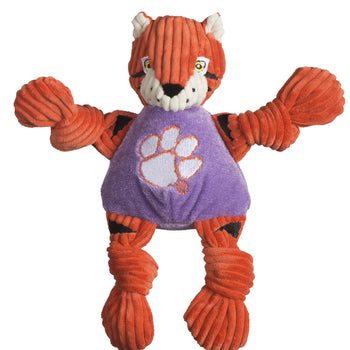 NCAA Clemson University, The Tiger Knottie® Plush Dog Toy