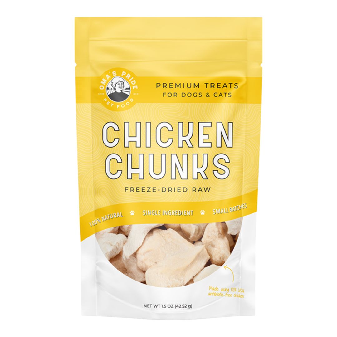 Freeze-Dried Chicken Chunks Treats