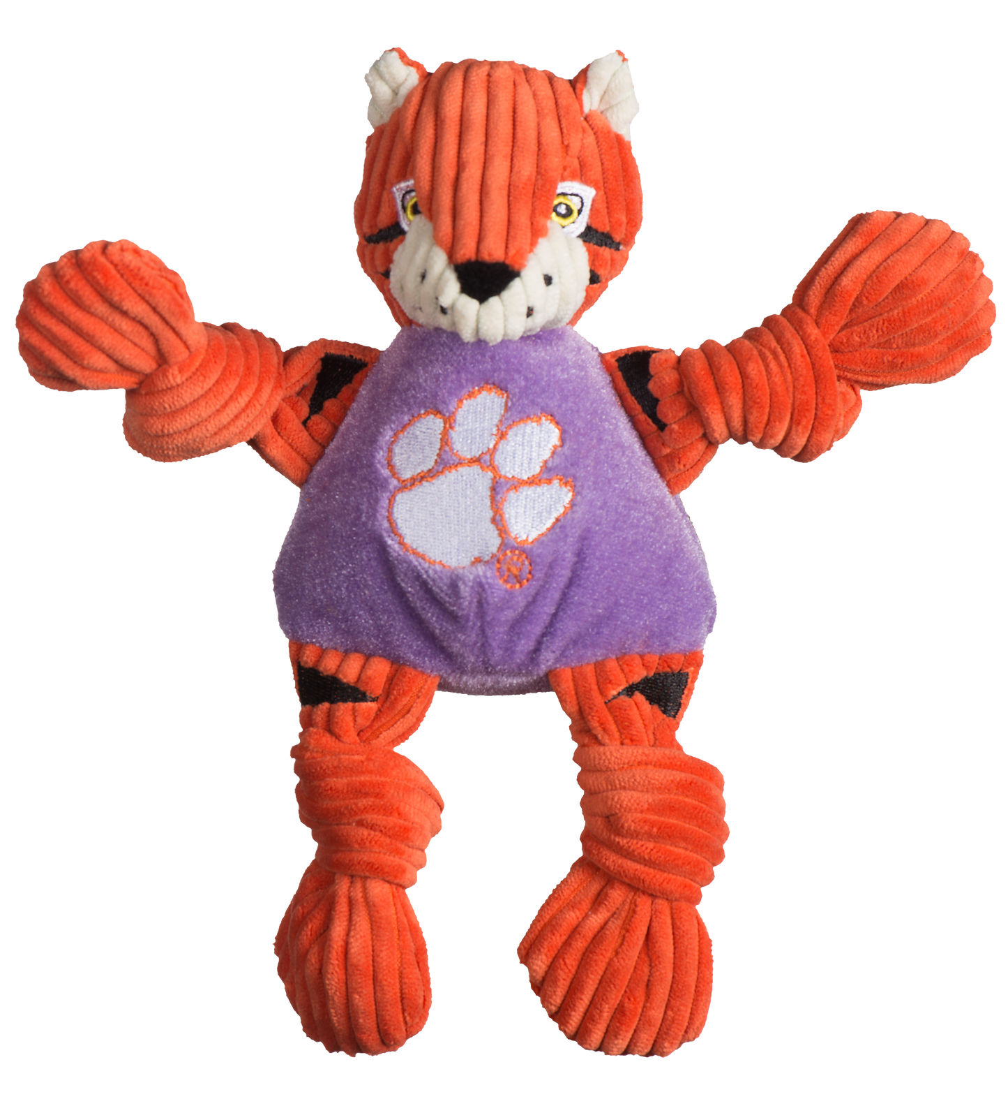Clemson University, The Tiger Knottie® Plush Dog Toy