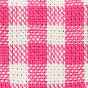 Hot Pink Gingham Dog Harness
