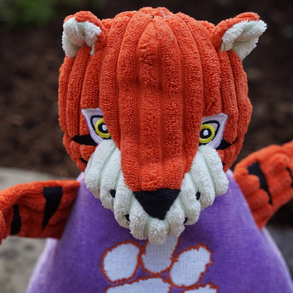 NCAA Clemson University, The Tiger Knottie® Plush Dog Toy