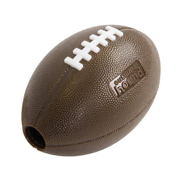 Orbee-Tuff Football Treat-Dispensing Dog Chew Toy, Brown