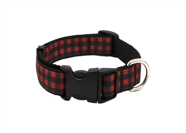 Fireside Dog Collar - Cocoa Red