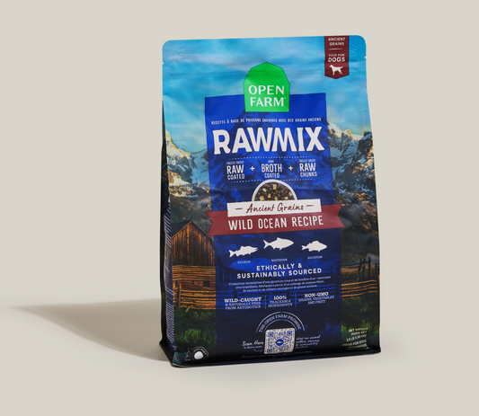 Open Farm Rawmix Ancient Grains Wild-Ocean Recipe for Dogs