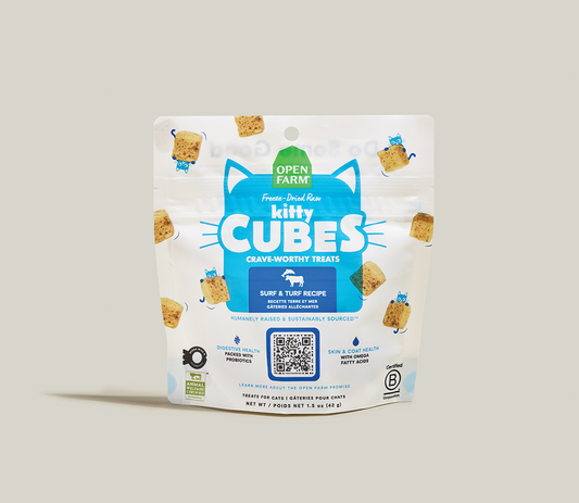 Open Farm Freeze-Dried Raw Kitty Cubes 1.5 oz.