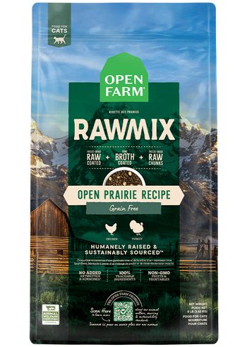 Open Prairie Grain-Free Raw Mix for Cats