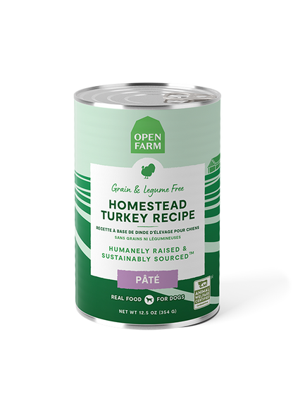 Open Farm Homestead Turkey Pâté for Dogs