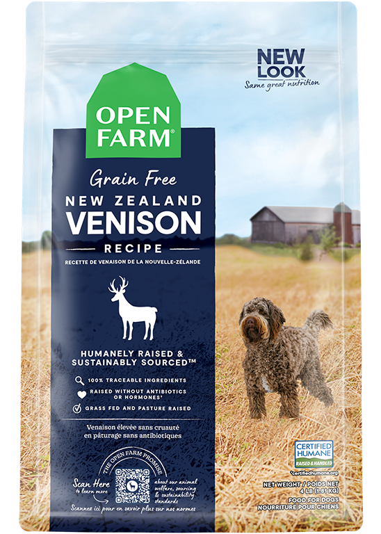 Open Farm Dog Dry New Zealand / Venison Ancient Grain