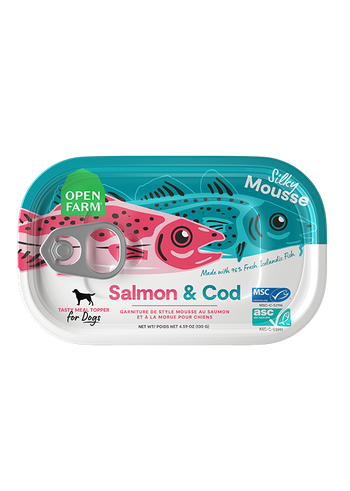 Open Farm Arctic Salmon & Cod Pâté Topper for Cats & Dogs