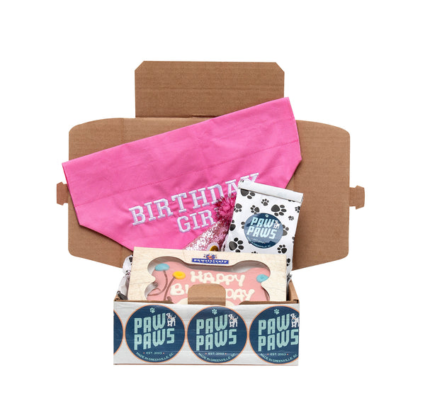 The PUPscription Birthday Box!