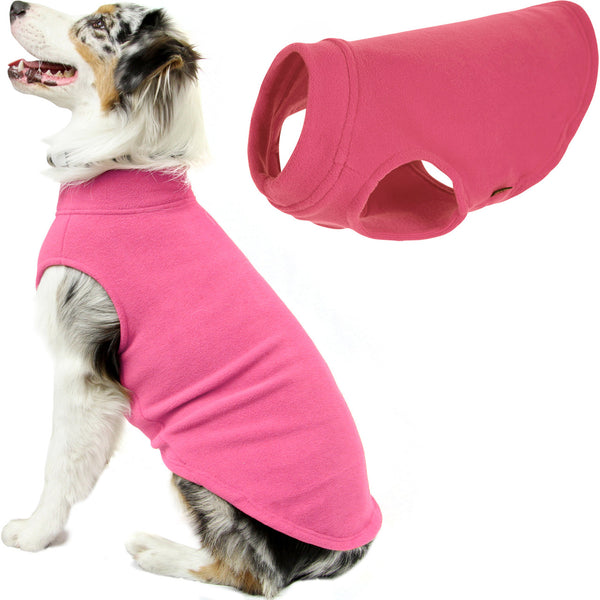 Gooby Stretch Fleece Vest - Pink