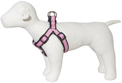 Pembroke Polka Dot Dog Harness-Pink